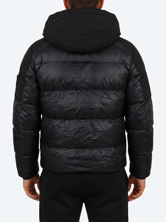 Doudoune Homme Hiver Noire Zermatt