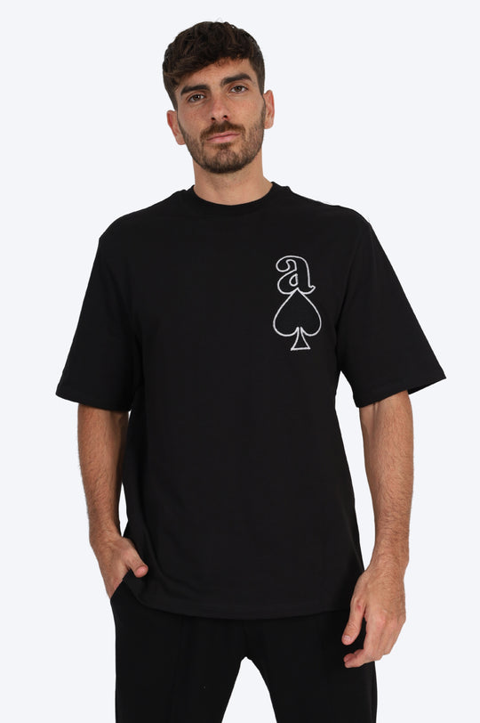 T-SHIRT "AS" - NOIR