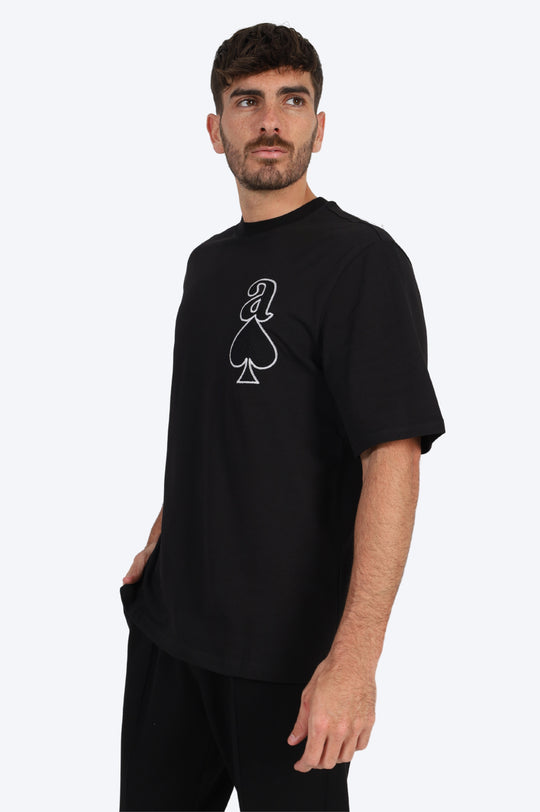 T-SHIRT "AS" - NOIR