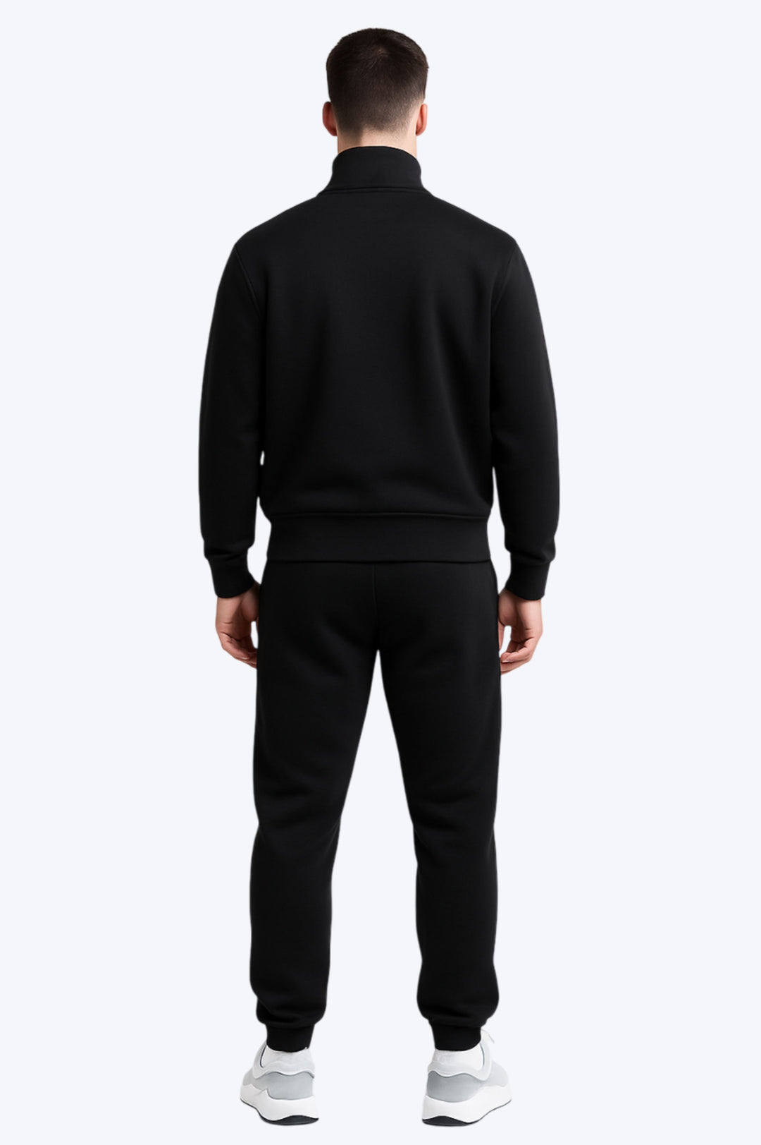 Ensemble Sportwear Zippé Homme - Noir