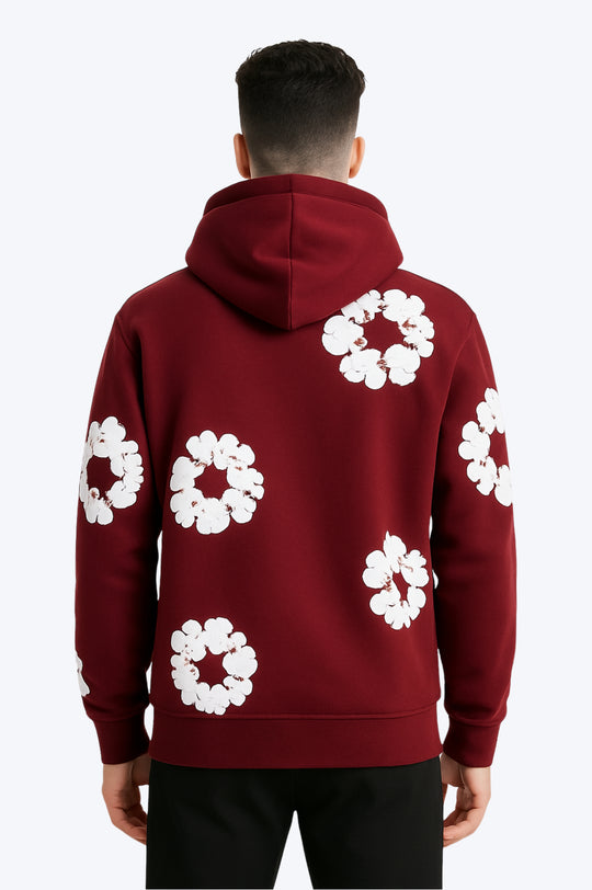Hoodie Floral Homme – Collection ALPHA