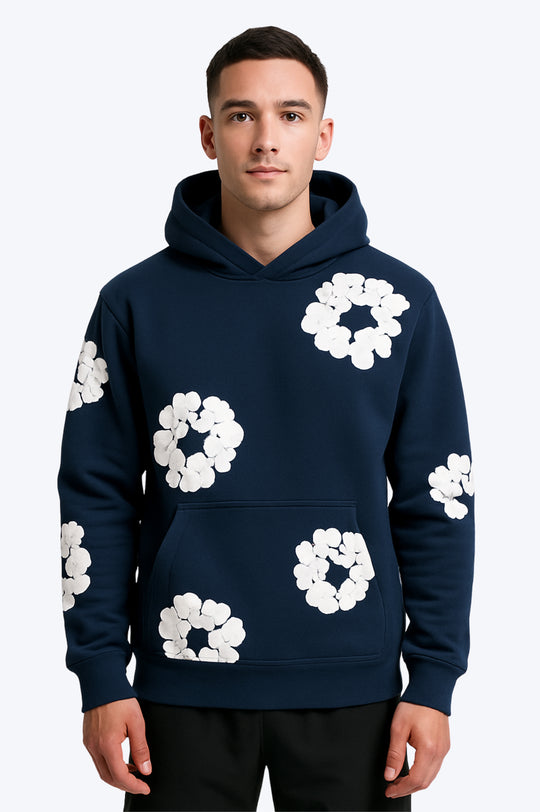 Hoodie Floral Homme – Collection ALPHA
