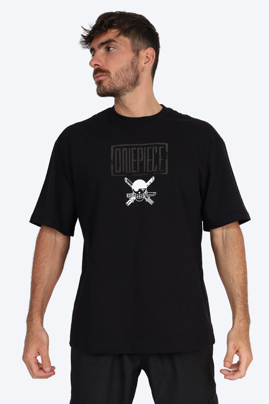 T-SHIRT ONE PIECE - NOIR