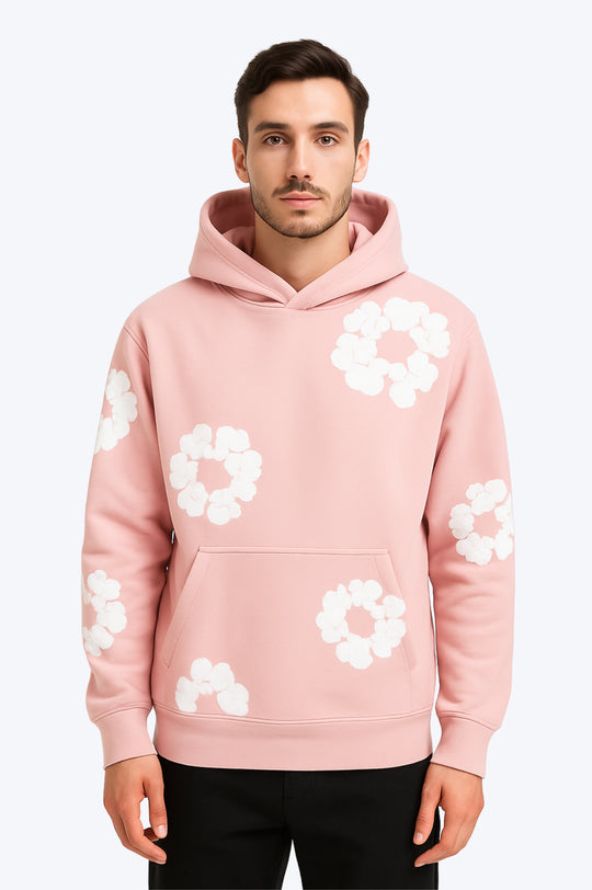 Hoodie Floral Homme – Collection ALPHA