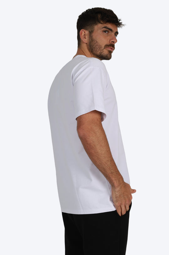 T-SHIRT SIMPLE - BLANC