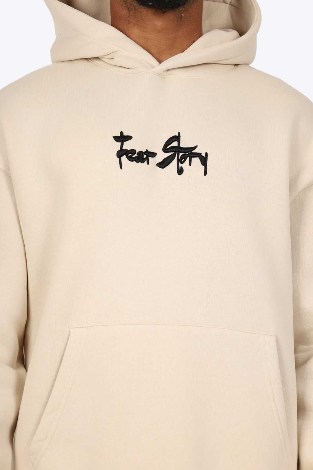 HOODIE "SCREAM MONSTER" - BEIGE