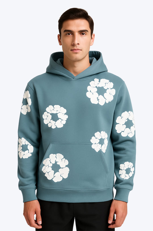 Hoodie Floral Homme – Collection ALPHA