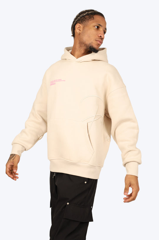 HOODIE "PANTHÈRE GRAFFITI" - BEIGE