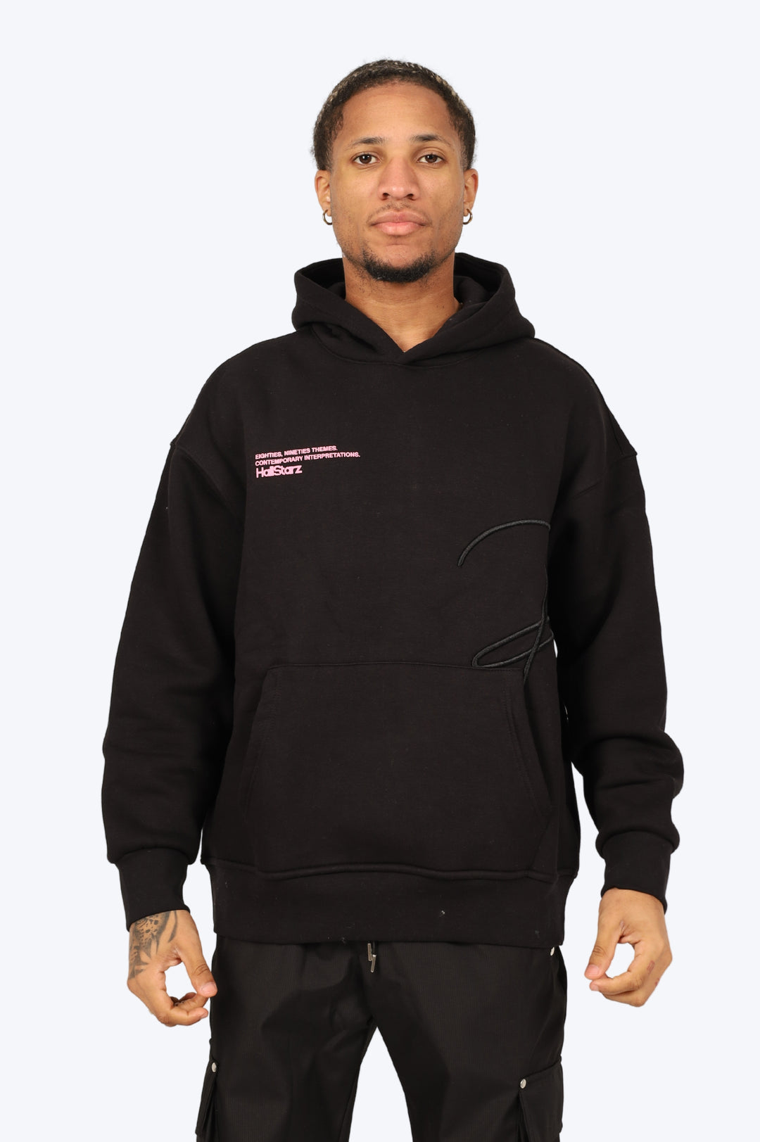 HOODIE "PANTHÈRE GRAFFITI" - NOIR