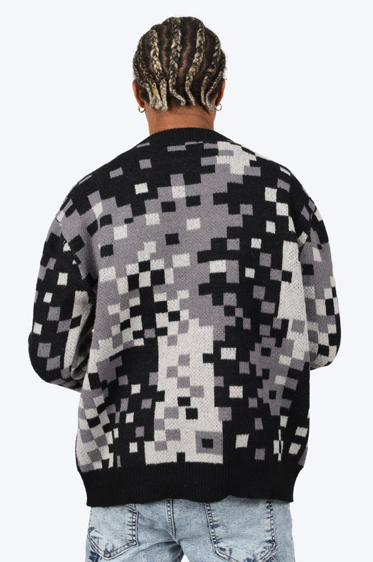 PULL "PIXEL NOIR"