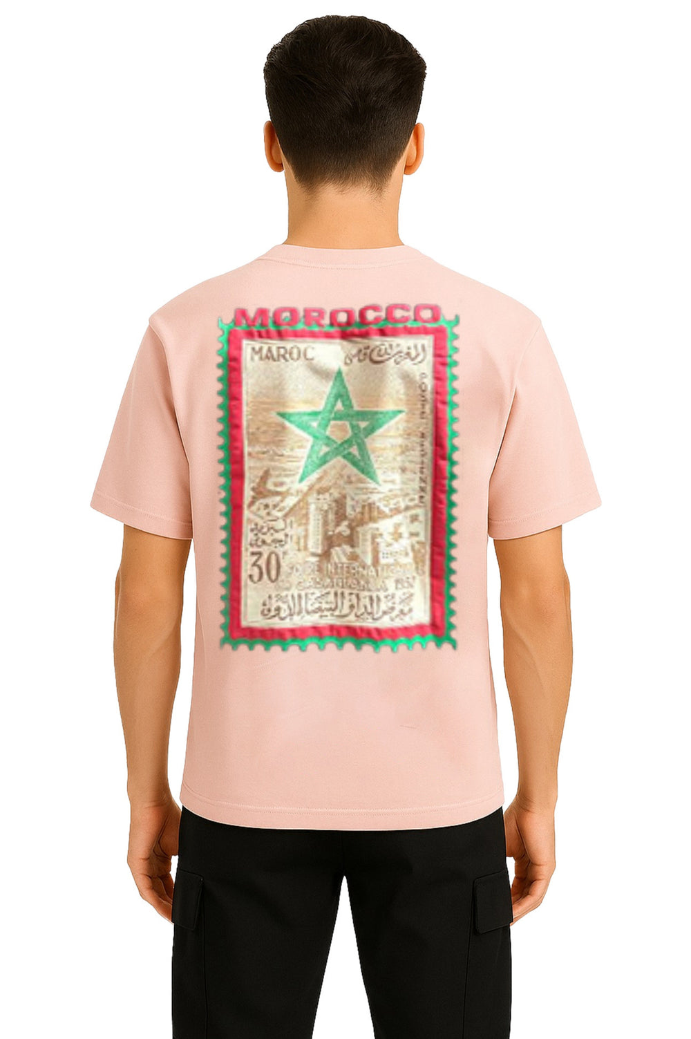 T-shirt Timbre Marocain – Édition Culture & Style