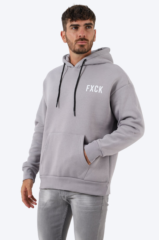 SWEAT "FXCK" GRIS