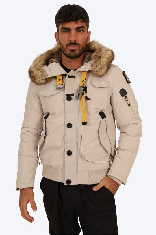 PARKA AVENTURE POLAIRE URBAINE - BLANCHE