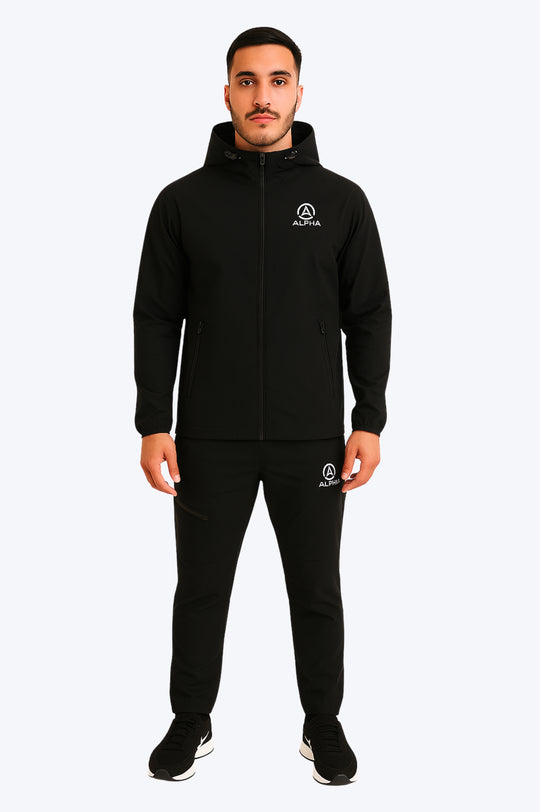 Survêtement technique zippé - NOIR