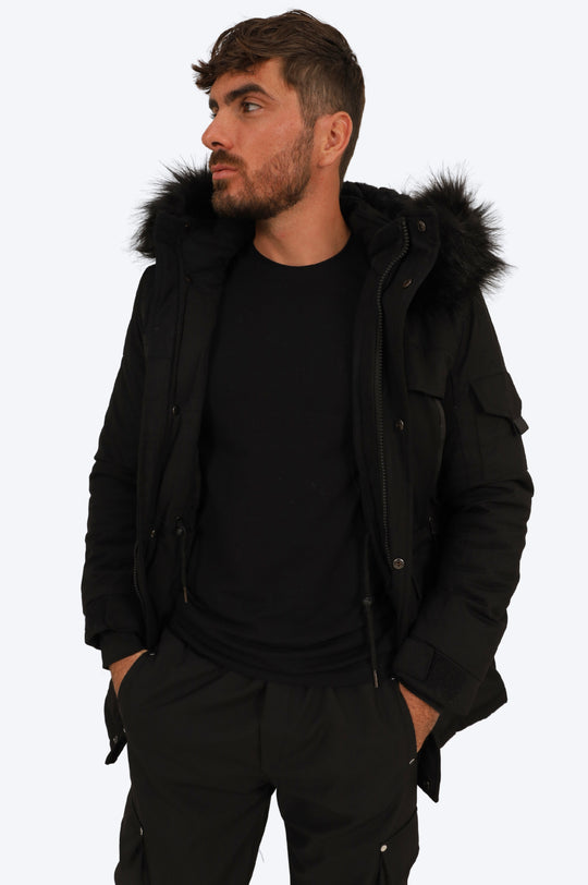 PARKA URBAINE NOIRE