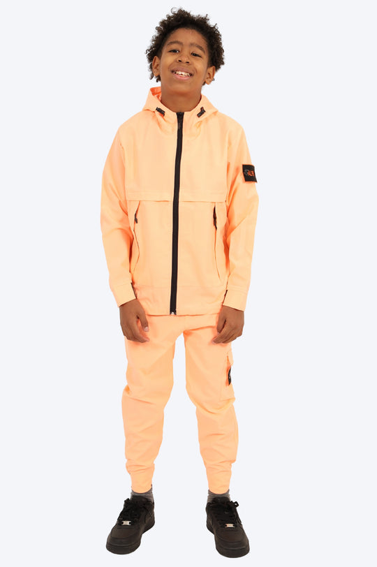 SURVÊTEMENT ALPHA ENFANT VESTE ET PANTALON - ORANGE