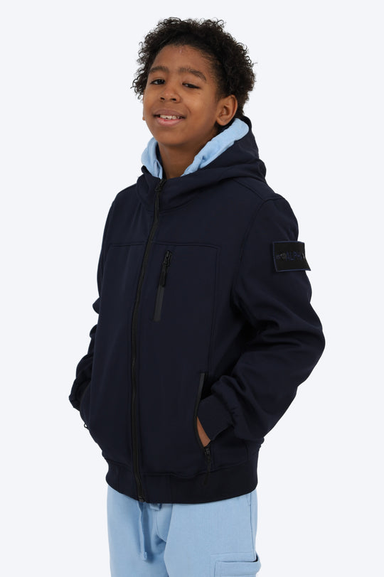 VESTE ALPHA ENFANT - BLEU MARINE