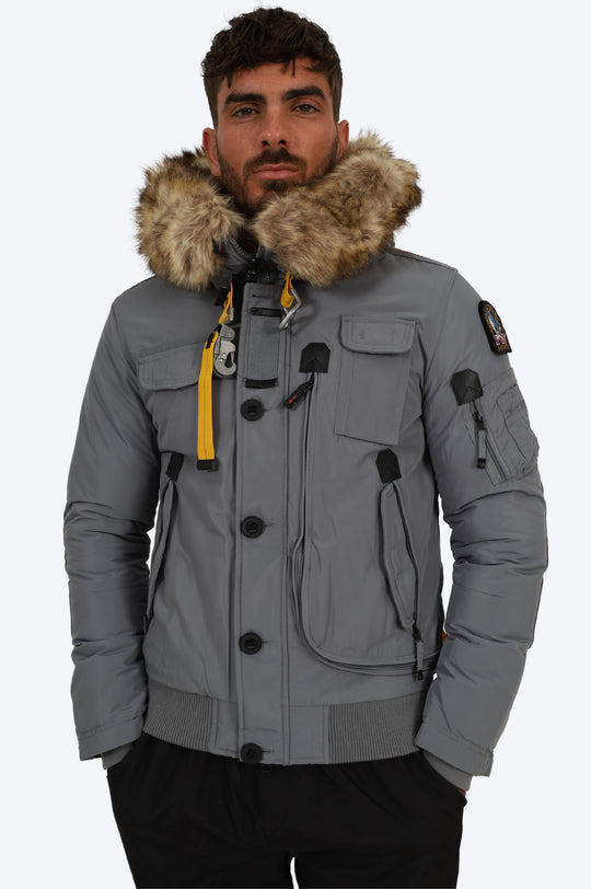 PARKA AVENTURE POLAIRE URBAINE - GRIS