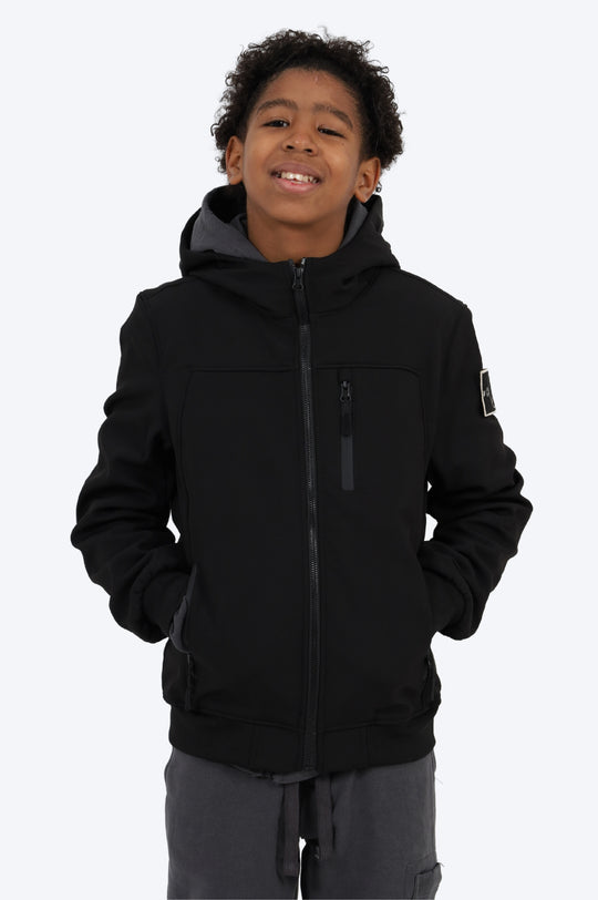 VESTE ALPHA ENFANT - NOIR