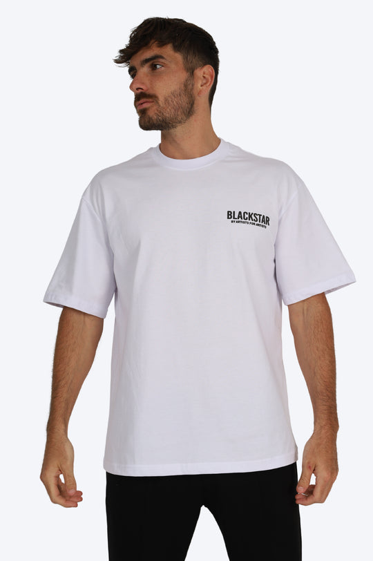 T-SHIRT BLACKSTAR - BLANC