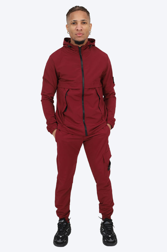 SURVÊTEMENT ALPHA VESTE ET PANTALON - BORDEAUX