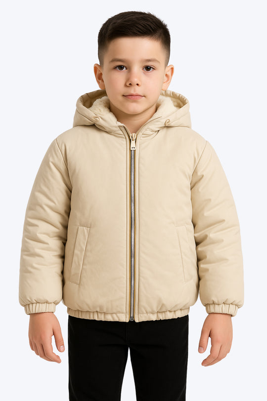 Doudoune Sherpa Junior - BEIGE