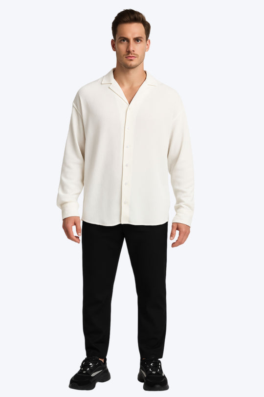 CHEMISE "SIGNATURE ÉLÉGANCE" - BLANC