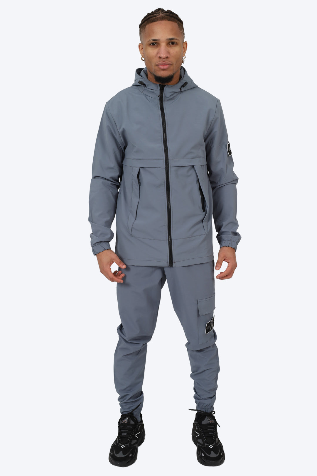 SURVÊTEMENT ALPHA VESTE ET PANTALON - GRIS ANTHRACITE