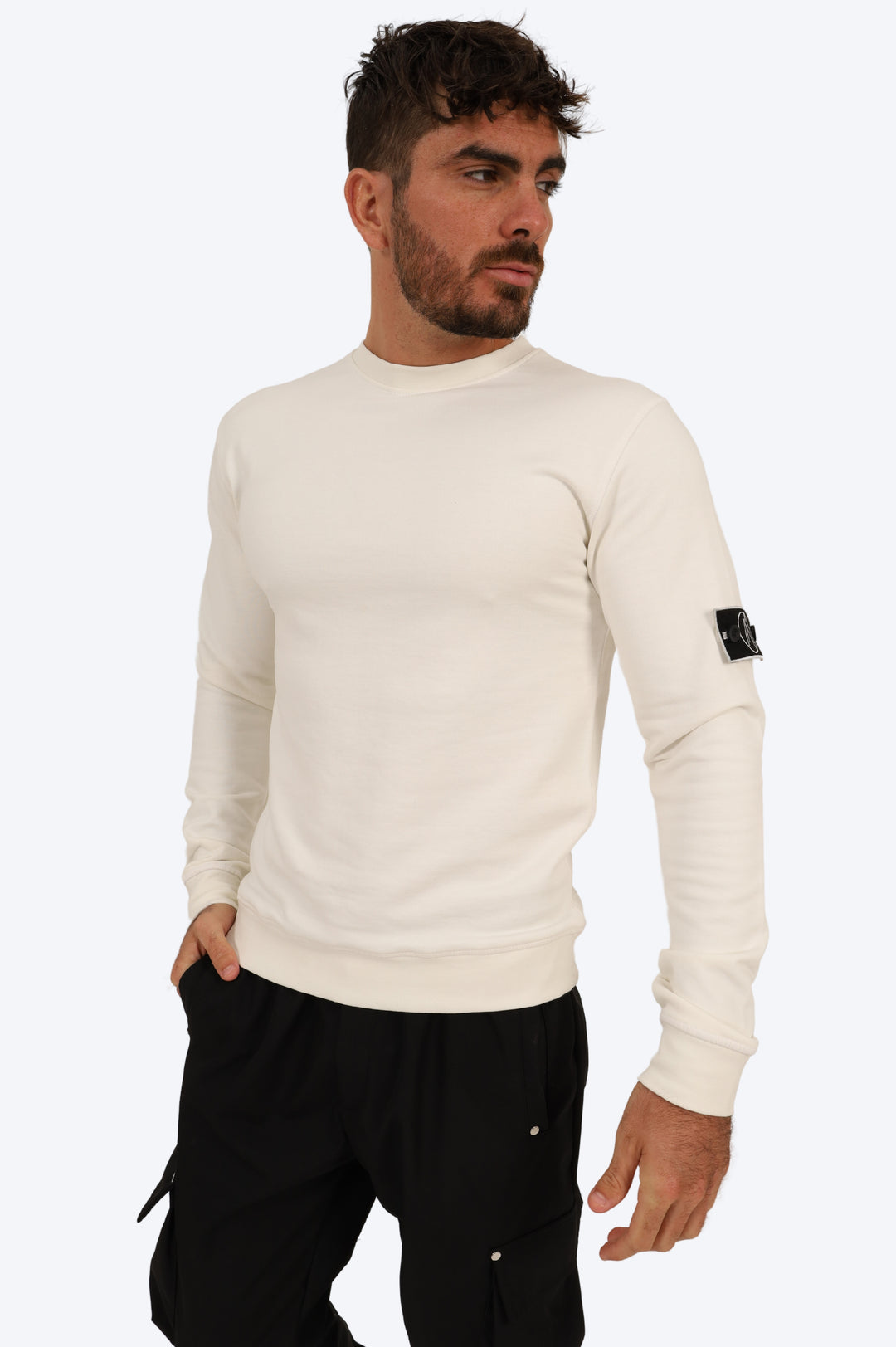 PULLOVER ALPHA URBAN-COMFORT - BLANC