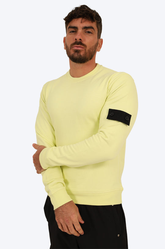 PULLOVER ALPHA URBAN-COMFORT - JAUNE