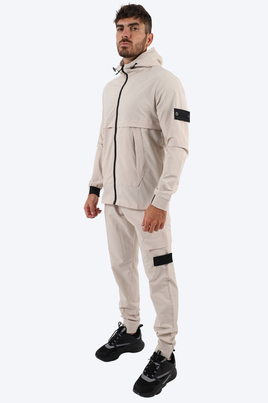 SURVÊTEMENT ALPHA VESTE ET PANTALON - BEIGE