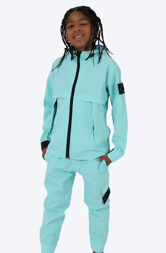 SURVÊTEMENT ALPHA ENFANT - TURQUOISE