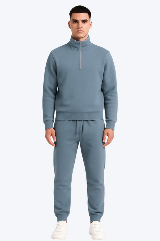 Ensemble Sportwear Zippé Homme - Bleu