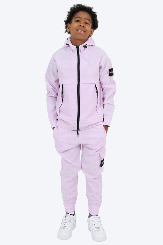 SURVÊTEMENT ALPHA ENFANT VESTE ET PANTALON - VIOLET