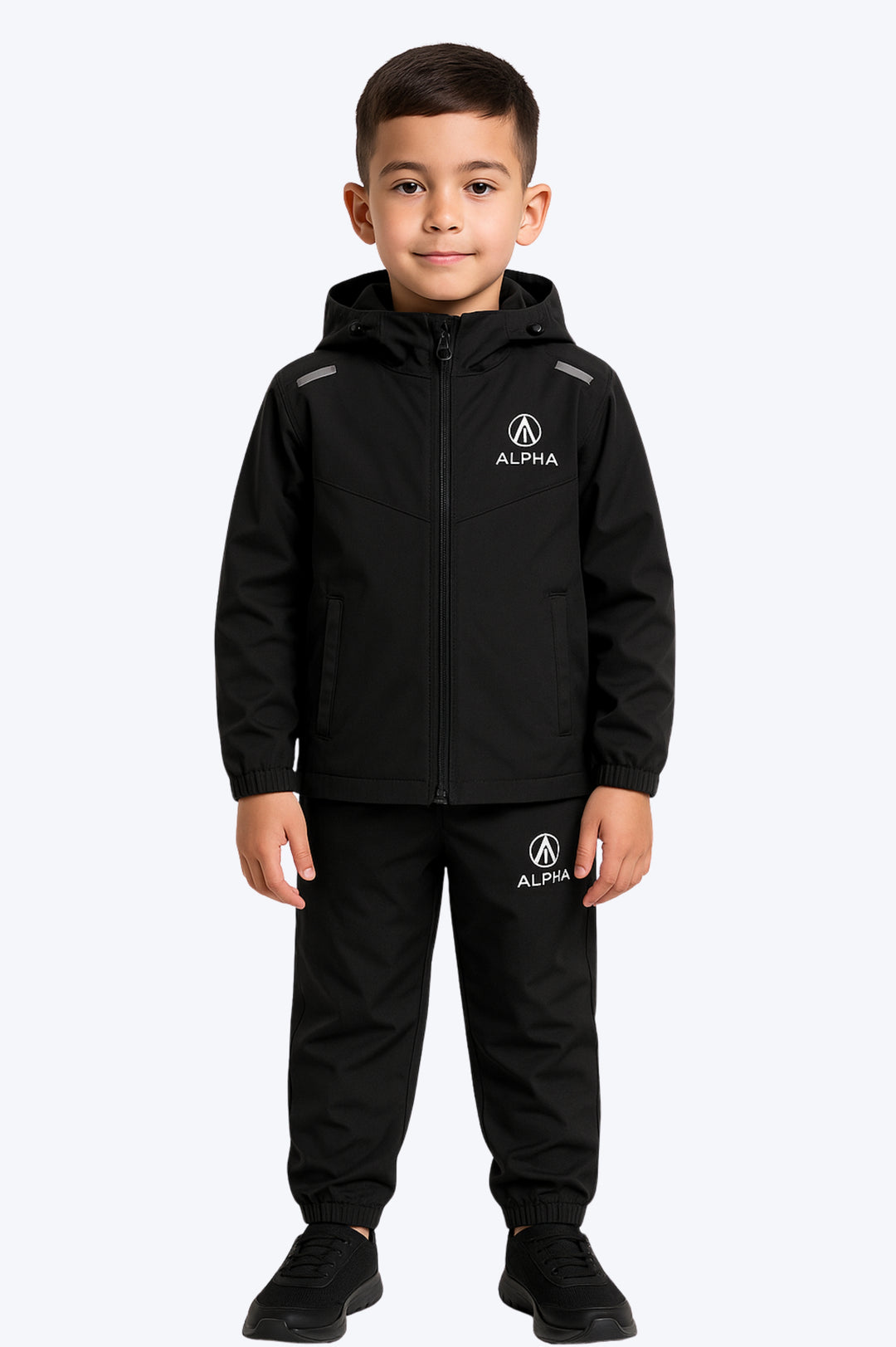 Ensemble ALPHA Enfant – Veste à Capuche & Pantalon