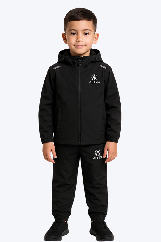 Ensemble ALPHA Enfant – Veste à Capuche & Pantalon