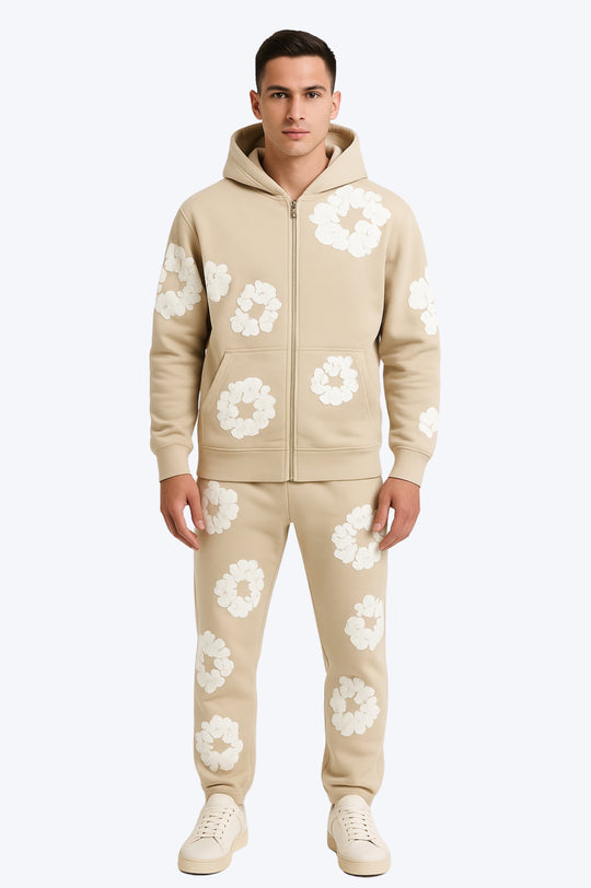 Ensemble Jogging Homme – Motifs Floraux