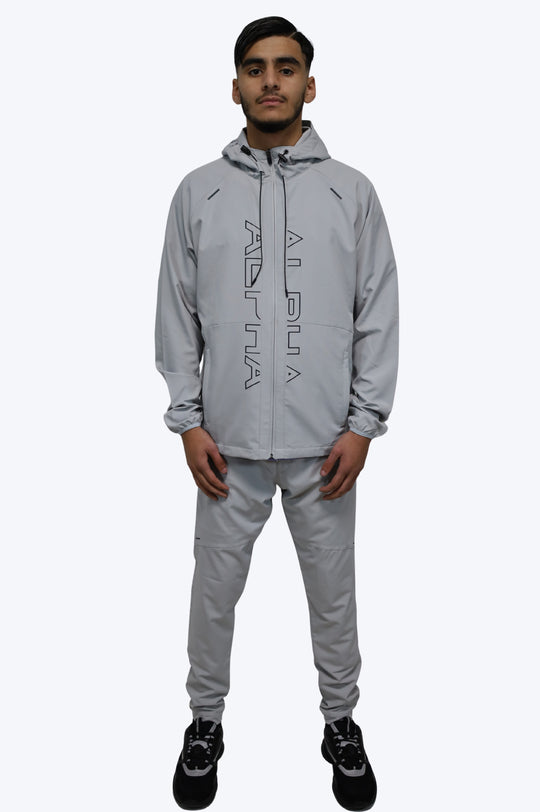 Ensemble de Survêtement Technique ALPHA - Gris Clair