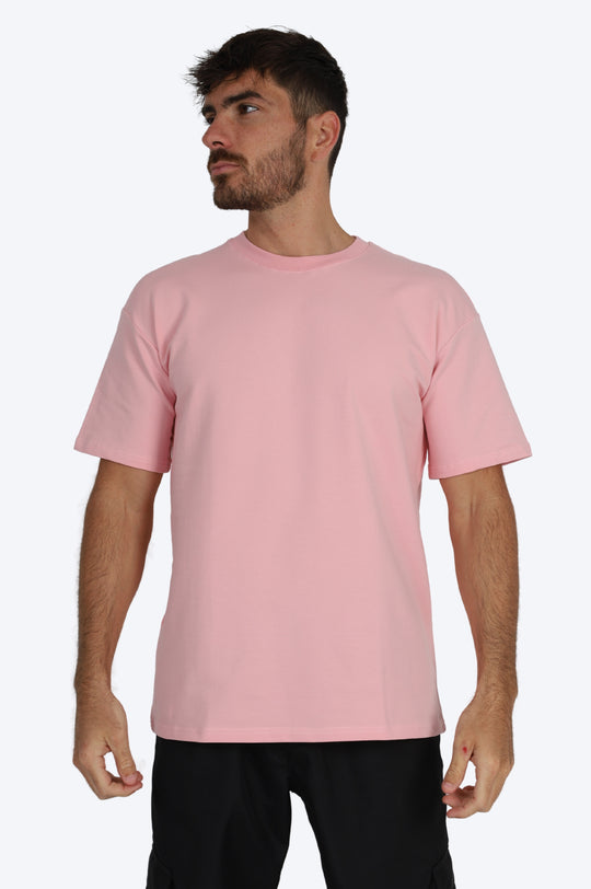 T-SHIRT SIMPLE - ROSE