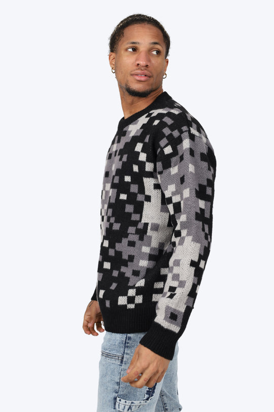 PULL "PIXEL NOIR"