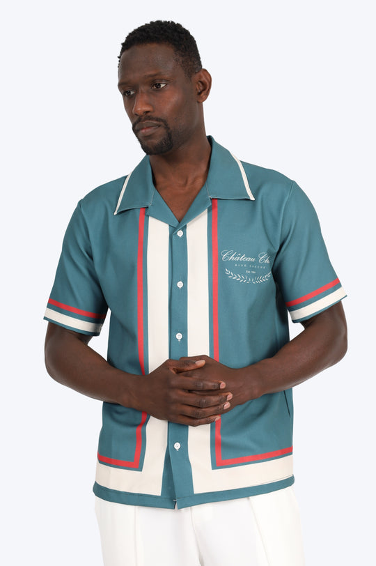 CHEMISE CHÂTEAU CLUB - BLEU