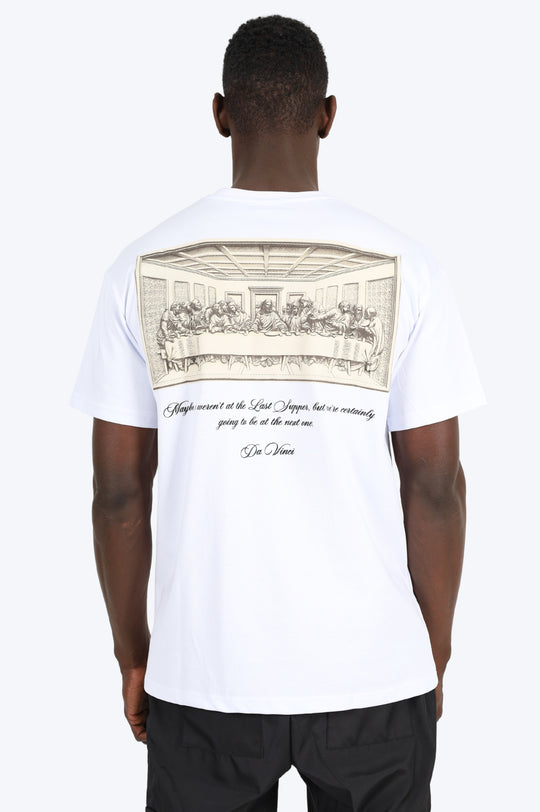 T-SHIRT DA VINCI - BLANC