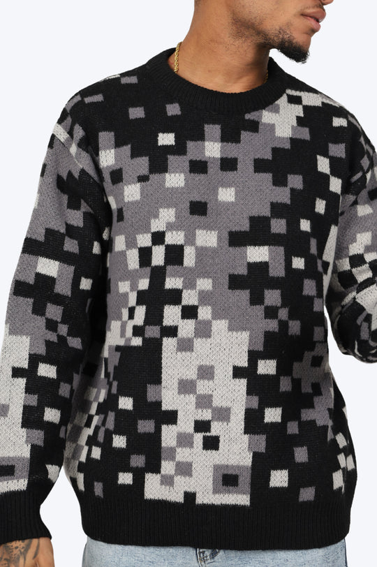 PULL "PIXEL NOIR"