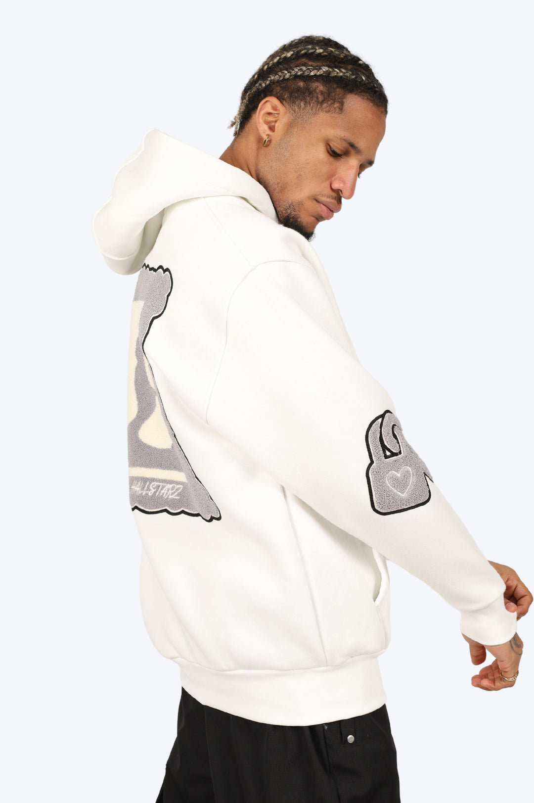 HOODIE "PARIS ICONIC" - BLANC