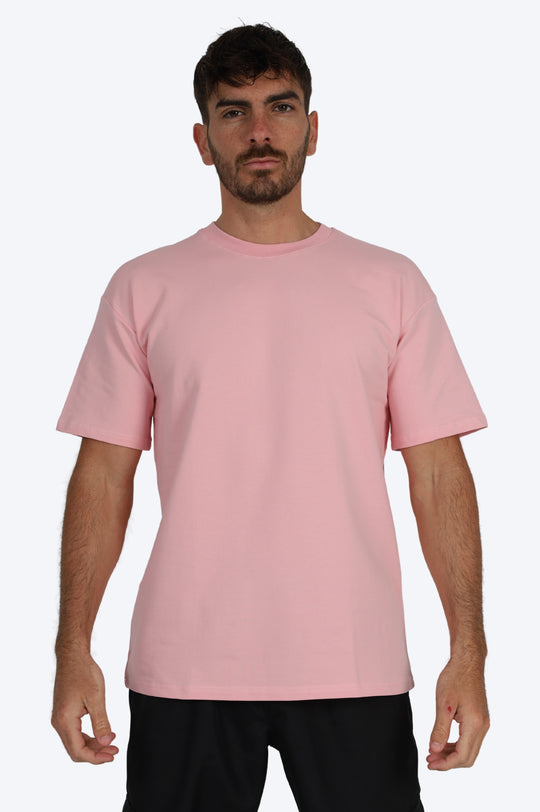 T-SHIRT SIMPLE - ROSE