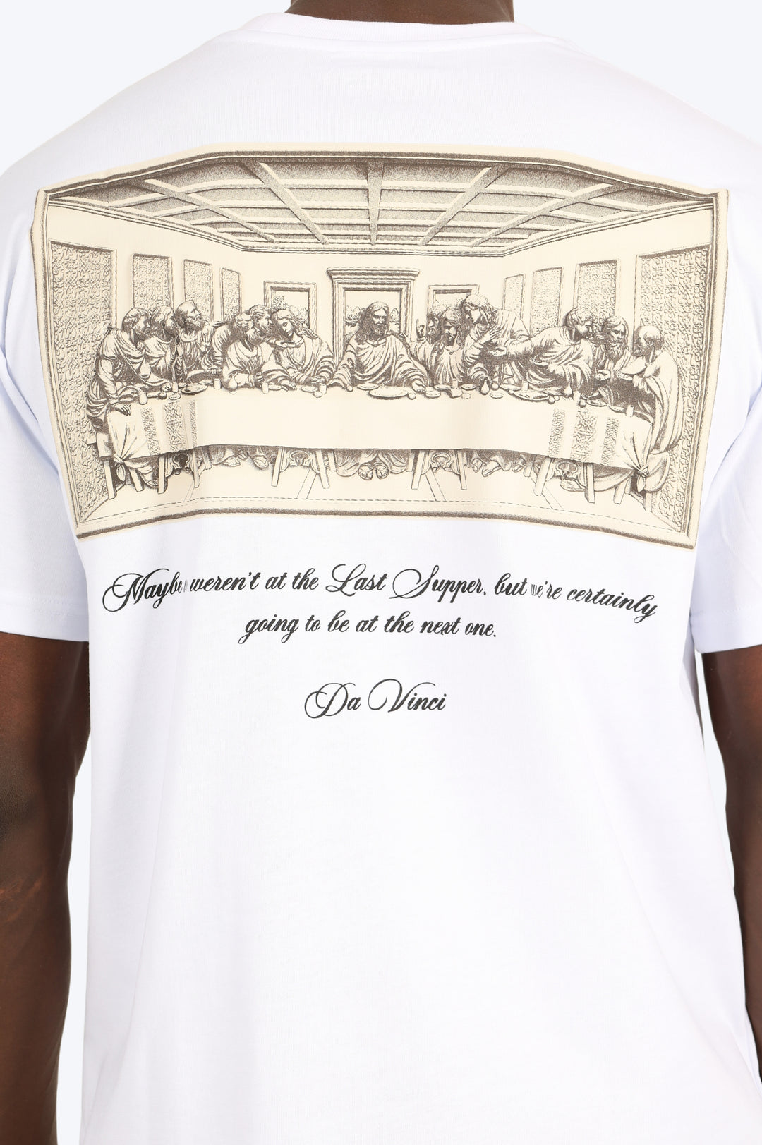 T-SHIRT DA VINCI - BLANC