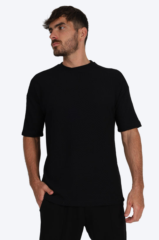 T-SHIRT AÉRÉ - NOIR