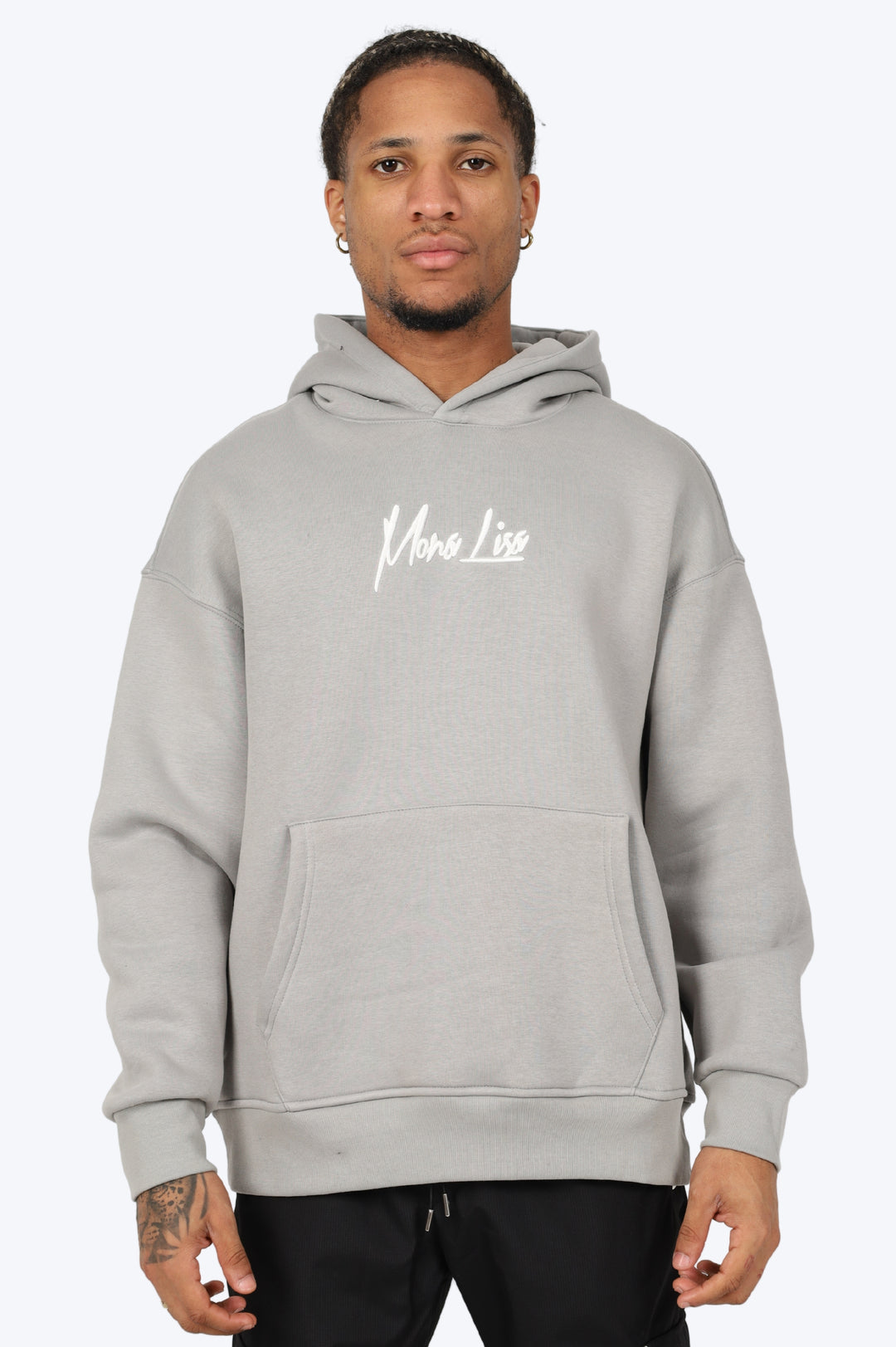 HOODIE "MONA PIXEL" - GRIS