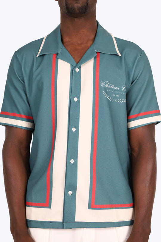 CHEMISE CHÂTEAU CLUB - BLEU