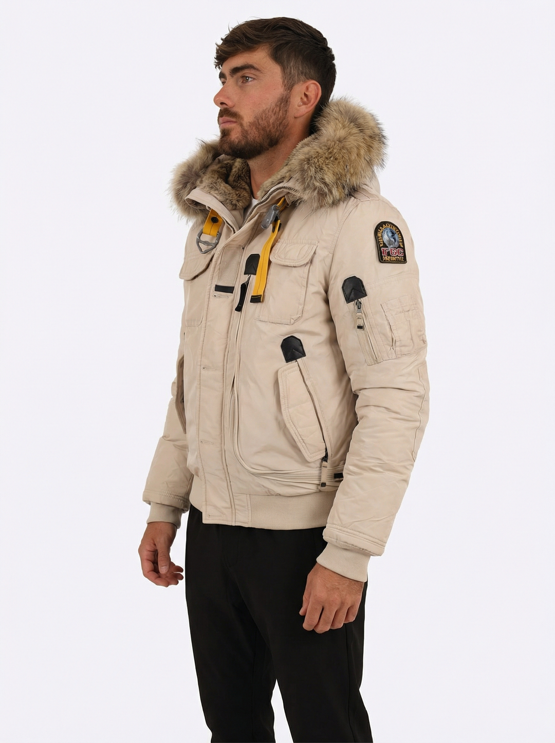 Doudoune Homme Hiver Luxe - Beige